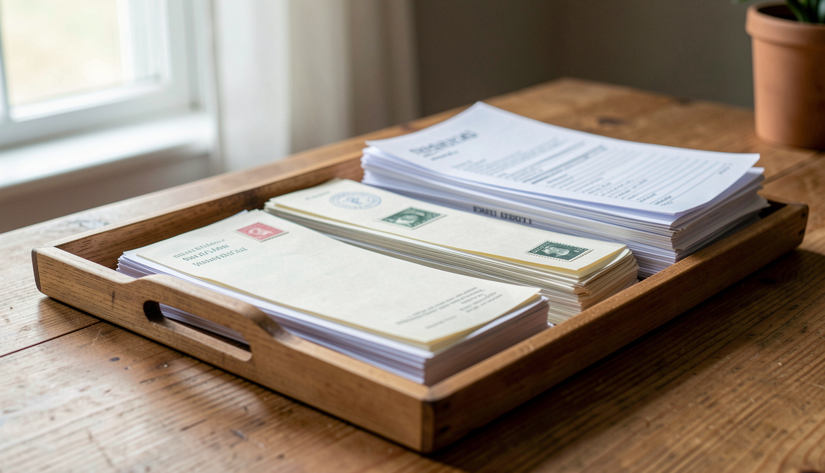 a drawer of legal kits